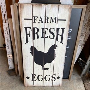 Farmhouse sign